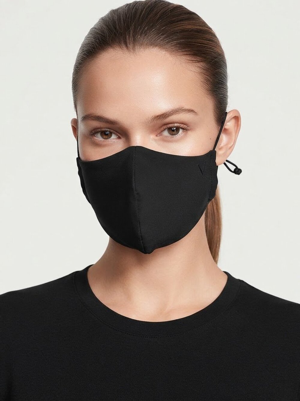 VICTORIA'S SECRET‎ BLACK Reusable Face Mask